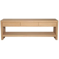 Astin konsolbord 200 cm med lådor - Vitpigmenterad ekfanèr Astin konsolbord 200 cm med lådor - Vitpigmenterad ekfanèr