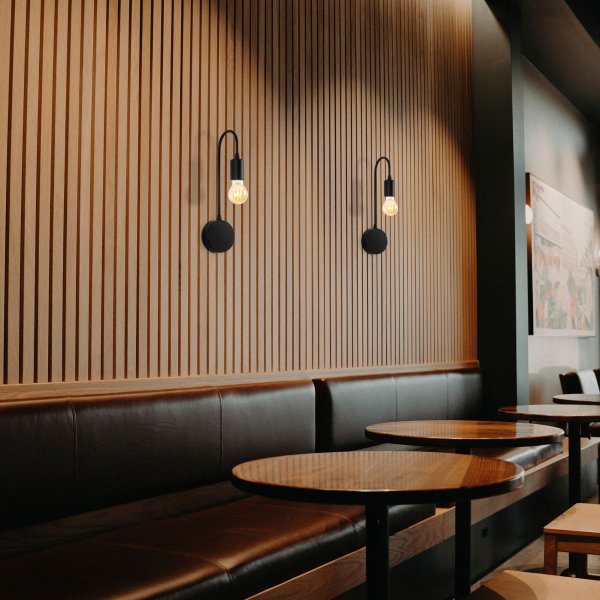 Baston vägglampa 3280 - Svart Baston vägglampa 3280 - Svart