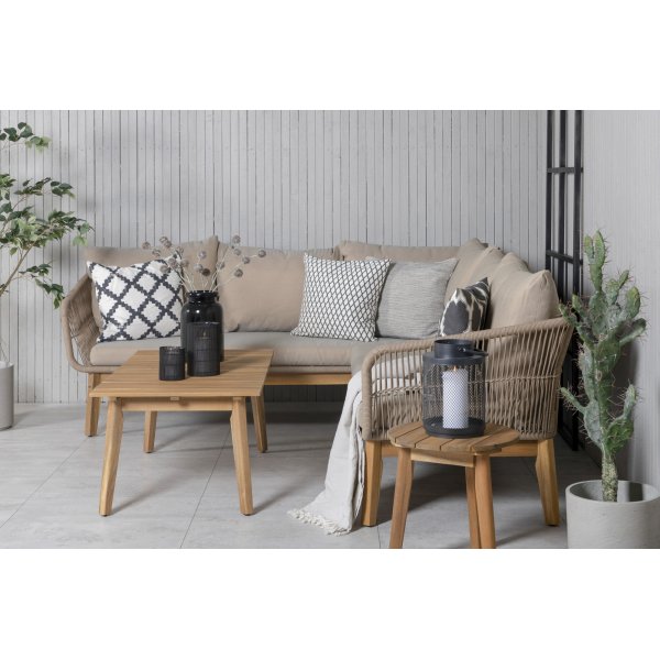 Chania loungegrupp 2 - Latte/akacia Chania loungegrupp 2 - Latte/akacia