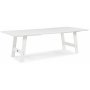 Cecilia bord 165 - vit