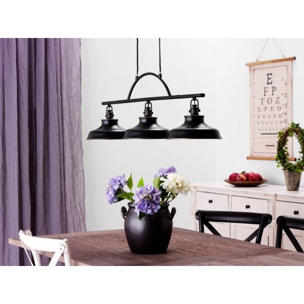 Plafonnier New Haven - Noir