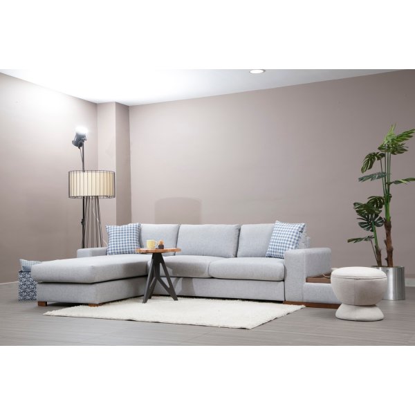 Canapé divan Loom - Gris clair Canapé divan Loom - Gris clair