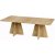 Table basse Mushroom 120 x 60 cm - Chne saphir