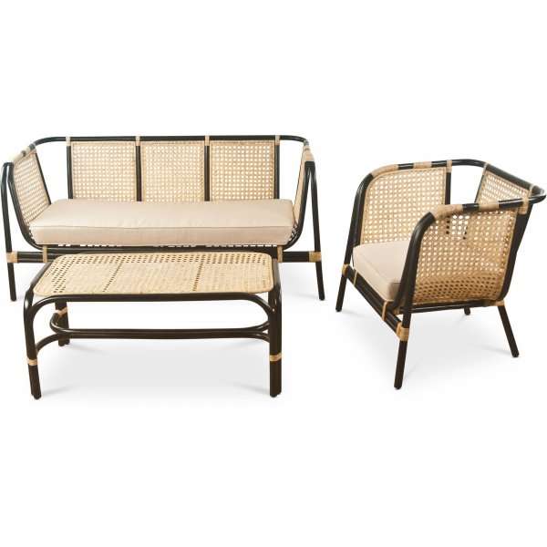 Marbella fåtölj - Rotting/svart Marbella fåtölj - Rotting/svart