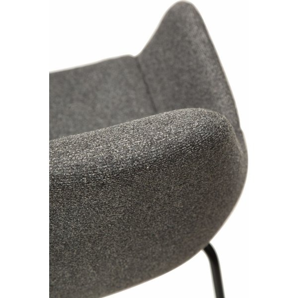Fauteuil Zimmer - Boucle grise