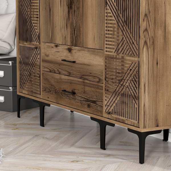 Armoire Kumsal 11 Noyer Armoire Kumsal 11 Noyer