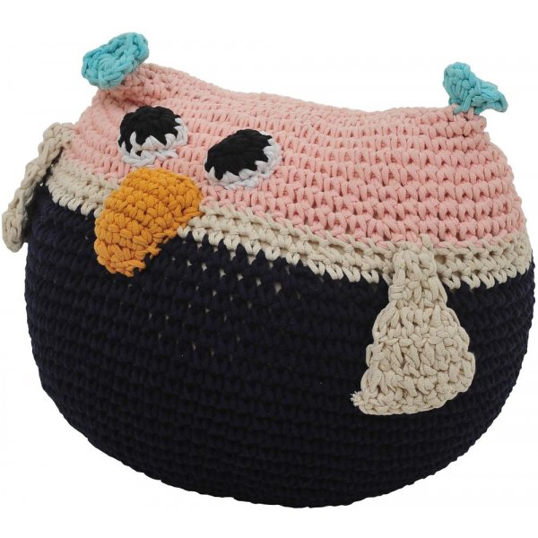 Pippifgel sittpuff - Rosa