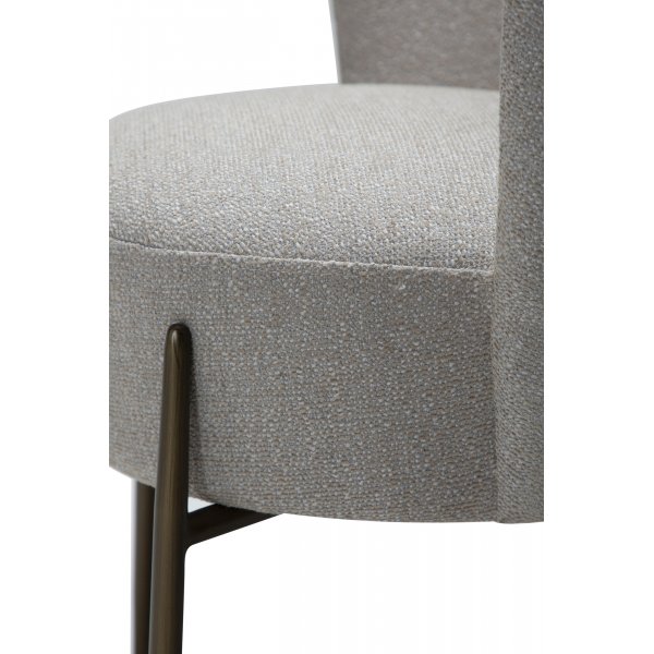 Orbit matstol - Cashmere bouclé Orbit matstol - Cashmere bouclé