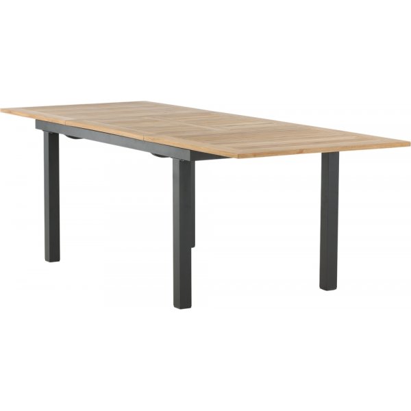 Panama matbord 160 x 90 cm - Svart/Natur