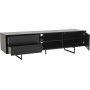 Vision mediabnk 180 cm - Mattsvart