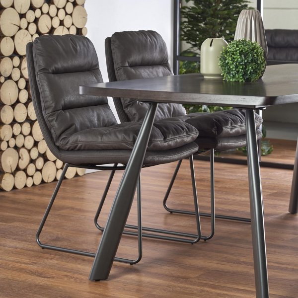 Table  manger Stockholm 90x180 cm - Noyer teint