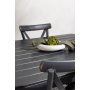 Garcia utematgrupp med 6 st Peking stolar - Svart/Mrkgr