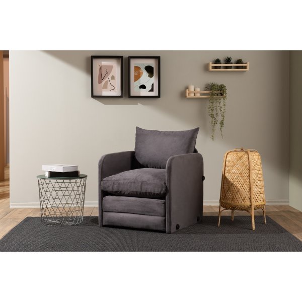 Canap lit Saga - Gris