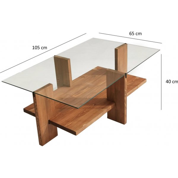 Table basse Babylon 105 x 60 cm - Bois Table basse Babylon 105 x 60 cm - Bois
