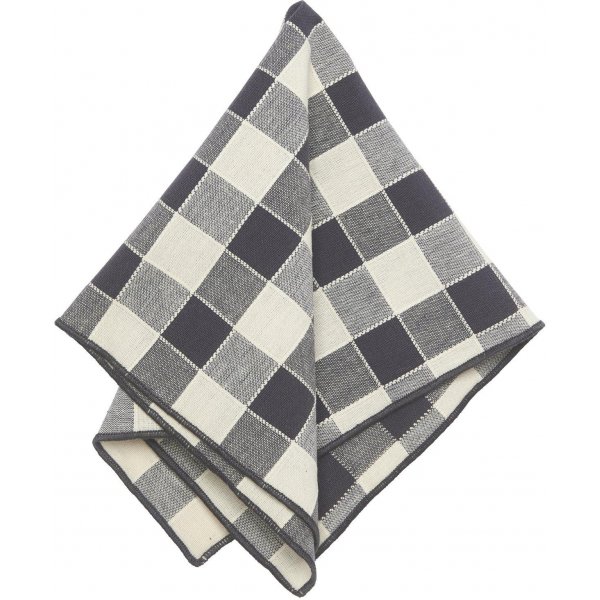 Serviette Mary 45 x 45 cm - Asphalte