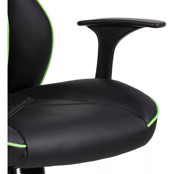 Vayne svart spelstol med grna detaljer