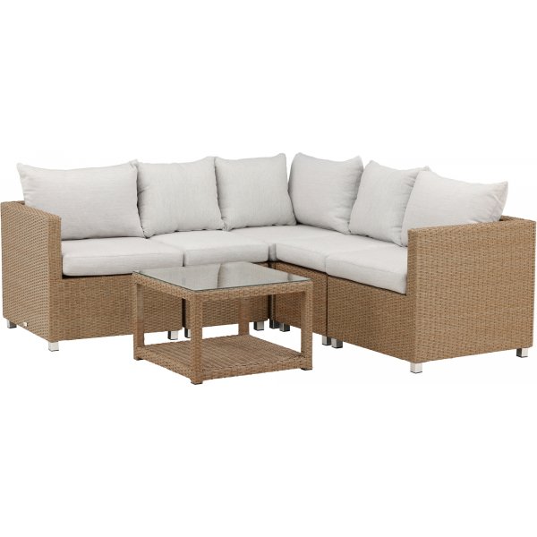 Vamos loungegrupp - Vit/rotting Vamos loungegrupp - Vit/rotting