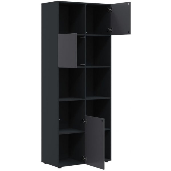 Holmfrid bokhylla - Antracit