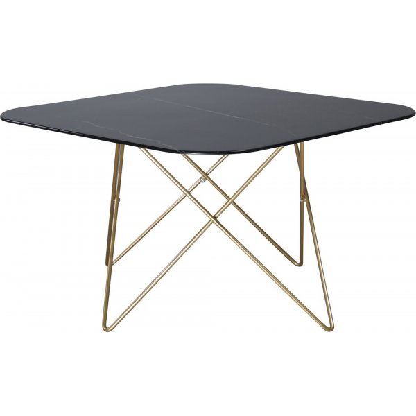 Michel soffbord 80 x 80 cm - Svart marmor Michel soffbord 80 x 80 cm - Svart marmor