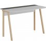 Luton skrivbord 120x60 cm - Vit/gr