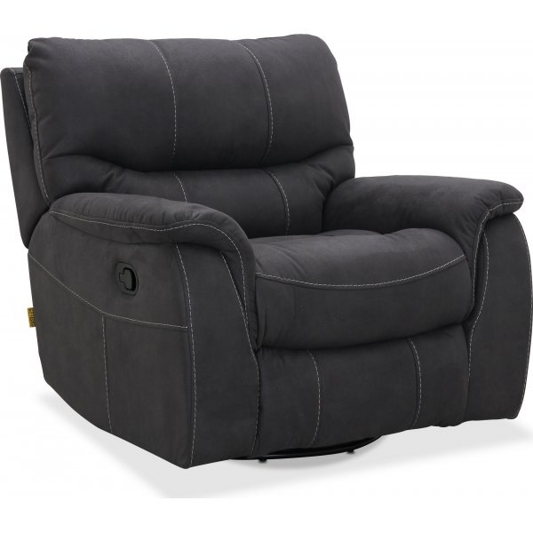 Rom manuell reclinerftlj - Gr tyg