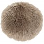 Lammskinn imitation - Brun - 35