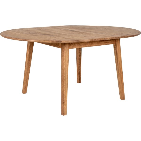 Metz matbord 118-158 x 118 cm - Oljad ek