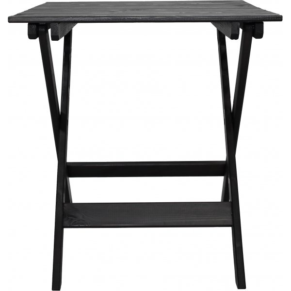 Wilma eettafel 65 x 65 cm - Zwart