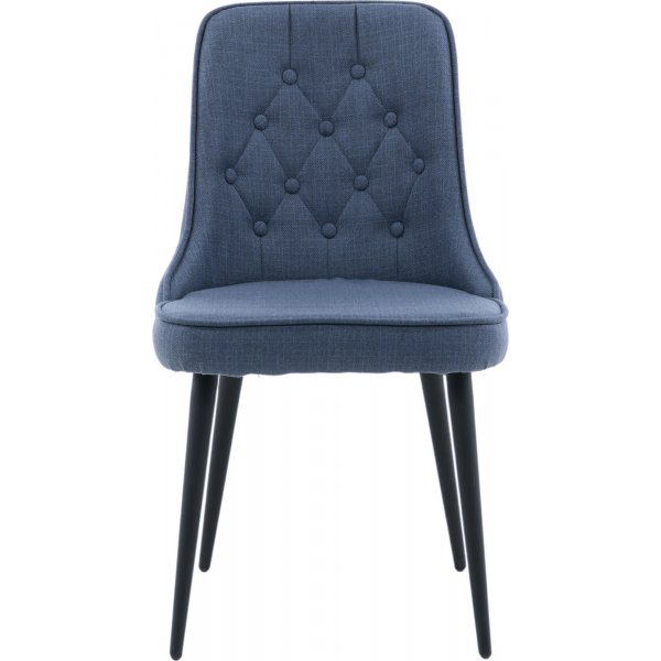 Chaise de Salle à Manger Alice Deluxe - Bleu/Noir Chaise de Salle à Manger Alice Deluxe - Bleu/Noir