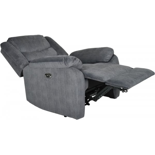 Winfield elektrisk recliner fåtölj - Mörkgrå + Fläckborttagare för möbler Winfield elektrisk recliner fåtölj - Mörkgrå + Fläckborttagare för möbler