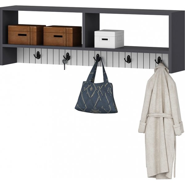 Cintre Sarandon - Anthracite/blanc