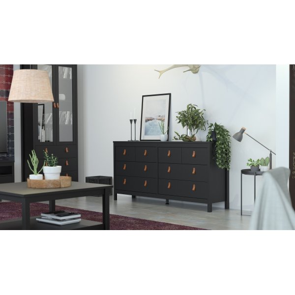 Vitrinekast Madrid - Zwart