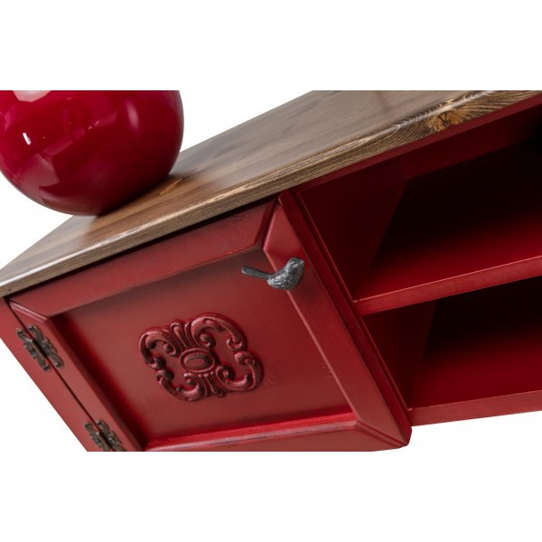 Banc média Ada - Rouge Banc média Ada - Rouge