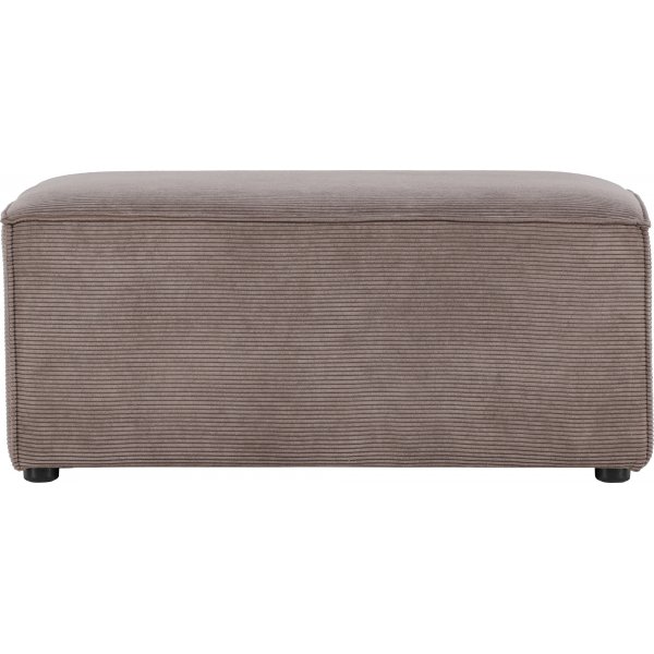 Gillholmen sittpuff - Brun manchester Gillholmen sittpuff - Brun manchester