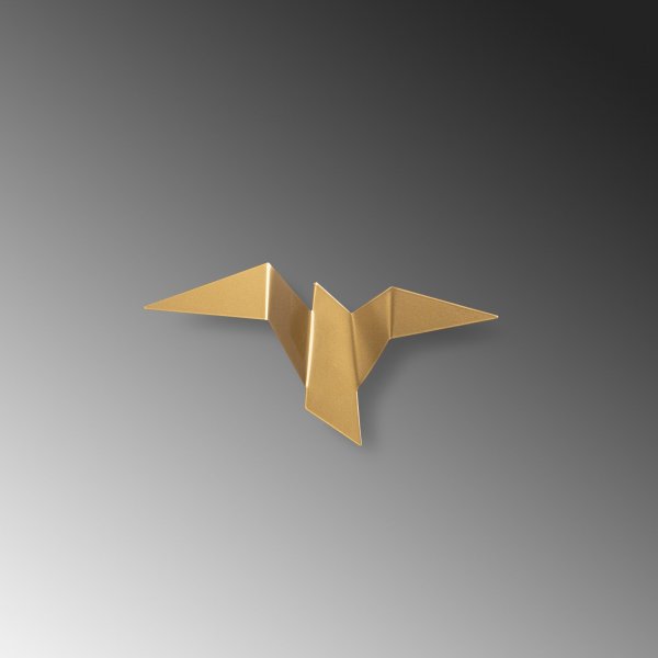 Pacali wandlamp 31 x 16 cm - Goud