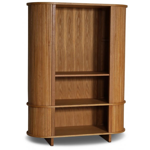 Nova bokhylla i oljad ek + Möbeltassar Nova bokhylla i oljad ek + Möbeltassar