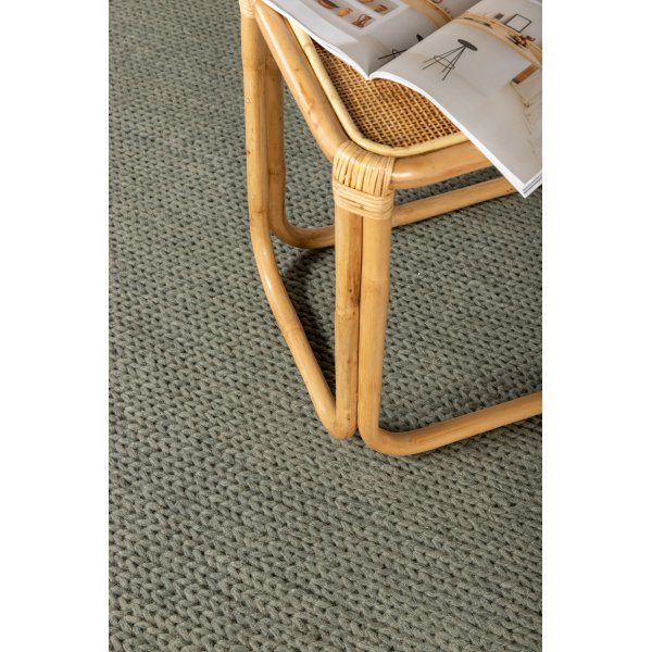 Hilding wollen vloerkleed - Groen Hilding wollen vloerkleed - Groen