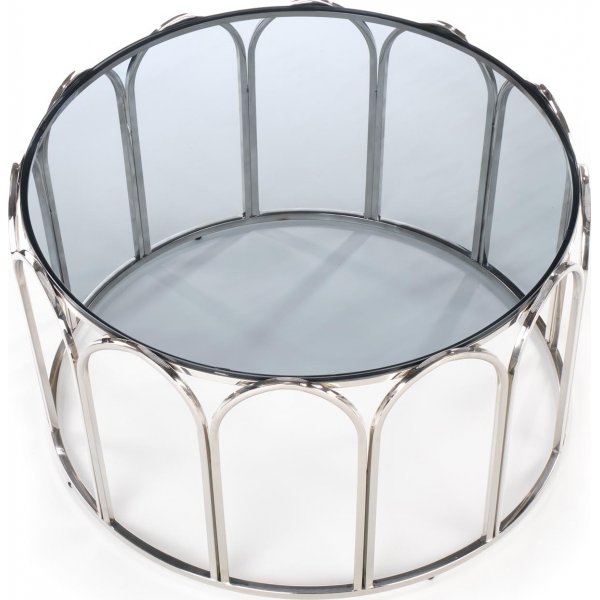 Table basse Remy - Verre fum