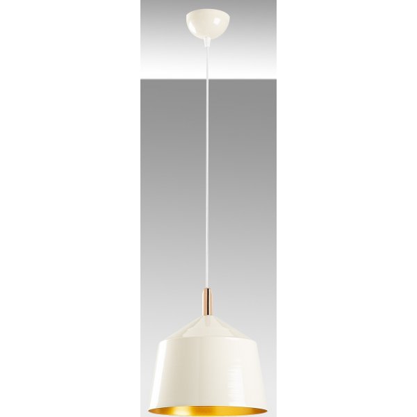 Plafonnier Samba 3725 - Blanc/or/cuivre Plafonnier Samba 3725 - Blanc/or/cuivre