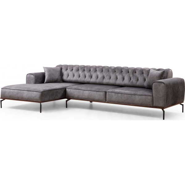 Siesta divansoffa - Antracit