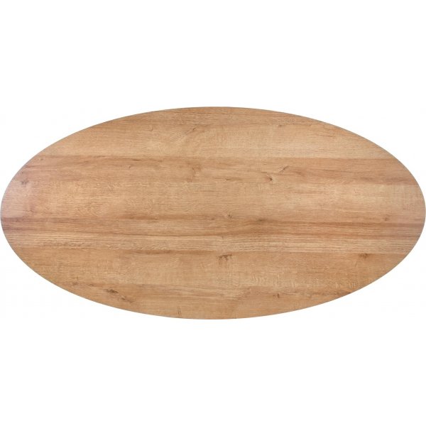 Table basse Carolina 120 x 60 cm - Chêne/noir Table basse Carolina 120 x 60 cm - Chêne/noir