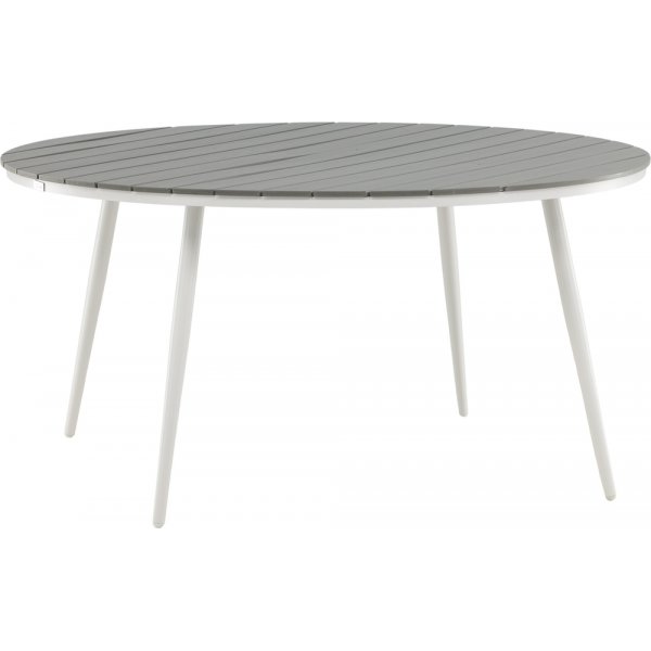 Break eettafel 150 cm - Grijs/Wit