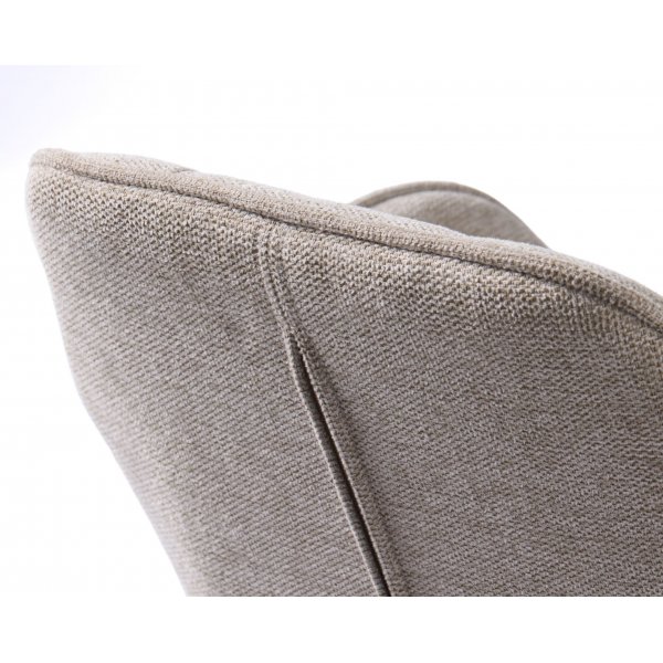 Tabouret de bar Casco - Motif rayé sable Tabouret de bar Casco - Motif rayé sable