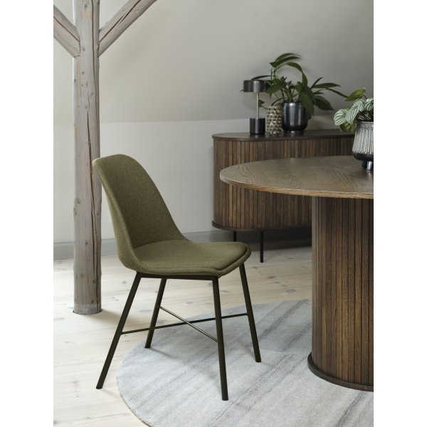 Table ronde Mood en noyer - Ø120 cm Table ronde Mood en noyer - Ø120 cm