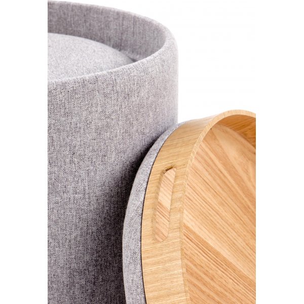Pouf Crisp - Gris Pouf Crisp - Gris