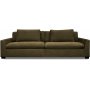 Gabby 4-sits soffa - Mossgrn