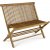 Salt ihopfllbar utesoffa i teak - teaksoffa fr utomhus + Trolja fr mbler