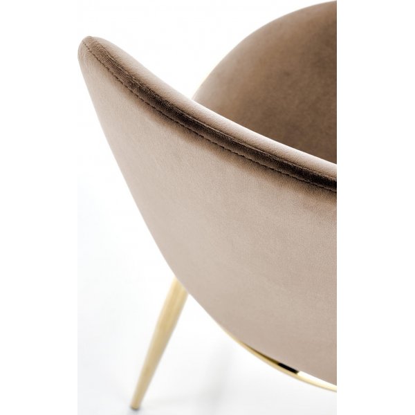 Chaise de salle  manger Cadeira 460 - Beige