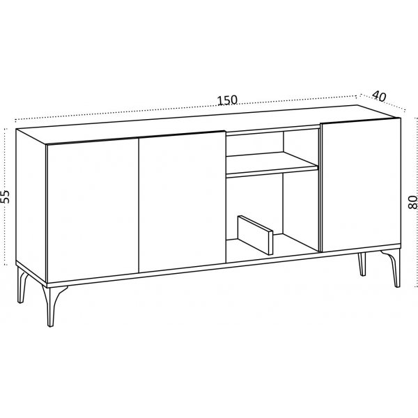 Buffet Albedo - Blanc Buffet Albedo - Blanc