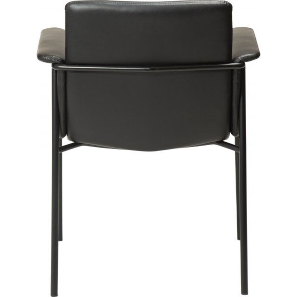 Fauteuil Vale - PU noir